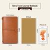 Korean Vintage A6 Ribbon Pocket Journal Diary Notebook with Logo Printing