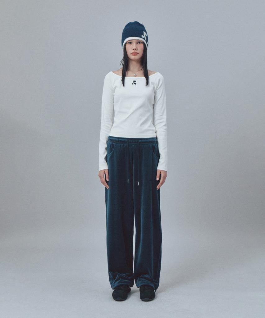 REST&RECREATION Velvet Pants - Navy