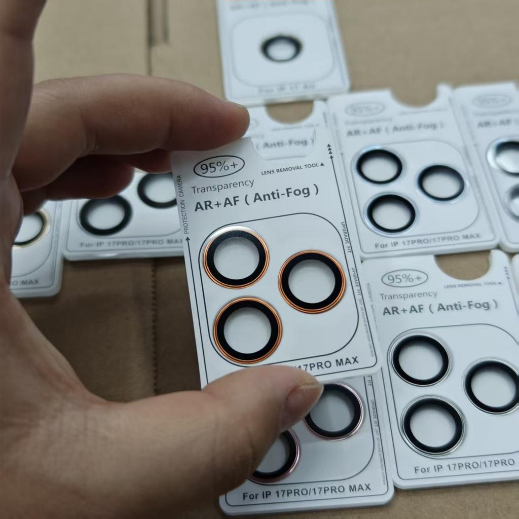 High Definition Lens Protective Film For iPhone17 17Air 17Pro 17ProMax Back Camera Tempered Glass Protector Case Easy To Install