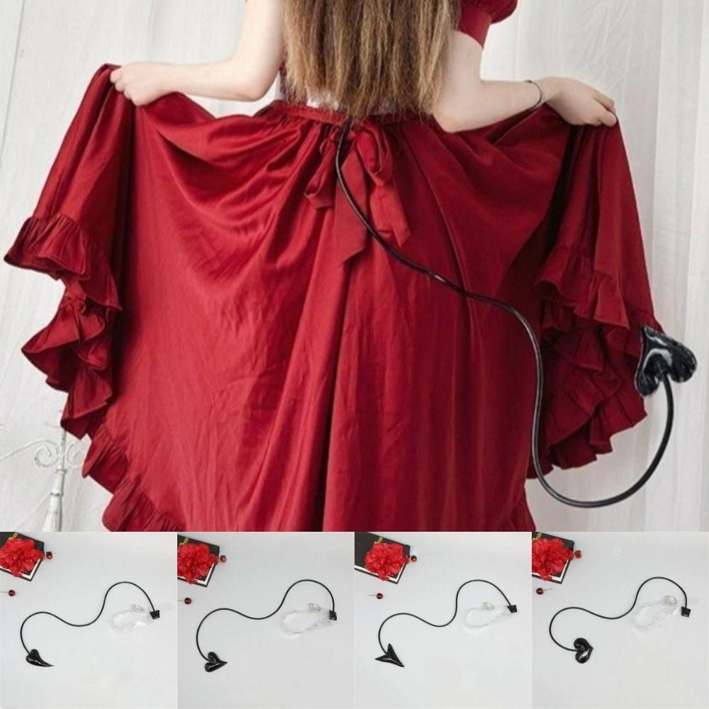 Little Demon Bat Tail Waistband Universal Cosplay Costume New Sweetheart Tail  Party Accessories