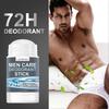 Men's Deodorant Stick for Body and Underarm Odor, Sweat-Inhibiting, Deodorizing, Refreshing Deodorant Stick