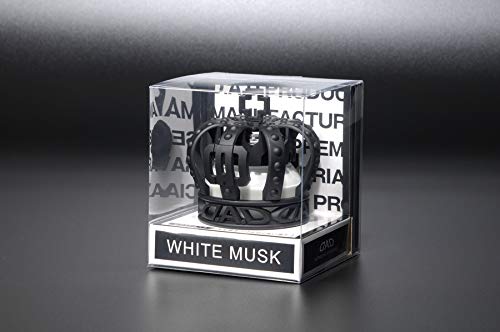DAD GARSON D.A.D Automotive Type Crown Matte Black White Musk GARSON AF-DF-10Z Car Air Freshener, Room Fragrance