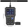 OBD2 Scanner Automotive Diagnostic Scan Tool for Car 2.8inch Screen Battery Tester Code Reader Clear Engine Fault Code