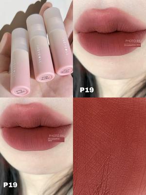 Juduo JudydoLL Noroi Bule Mat pentru Buze P17 Blocuri Mici de Lapte Culoare Gri-Roz Ruj Seria Culori Nude de Vară Petrecere Studențească Feminin