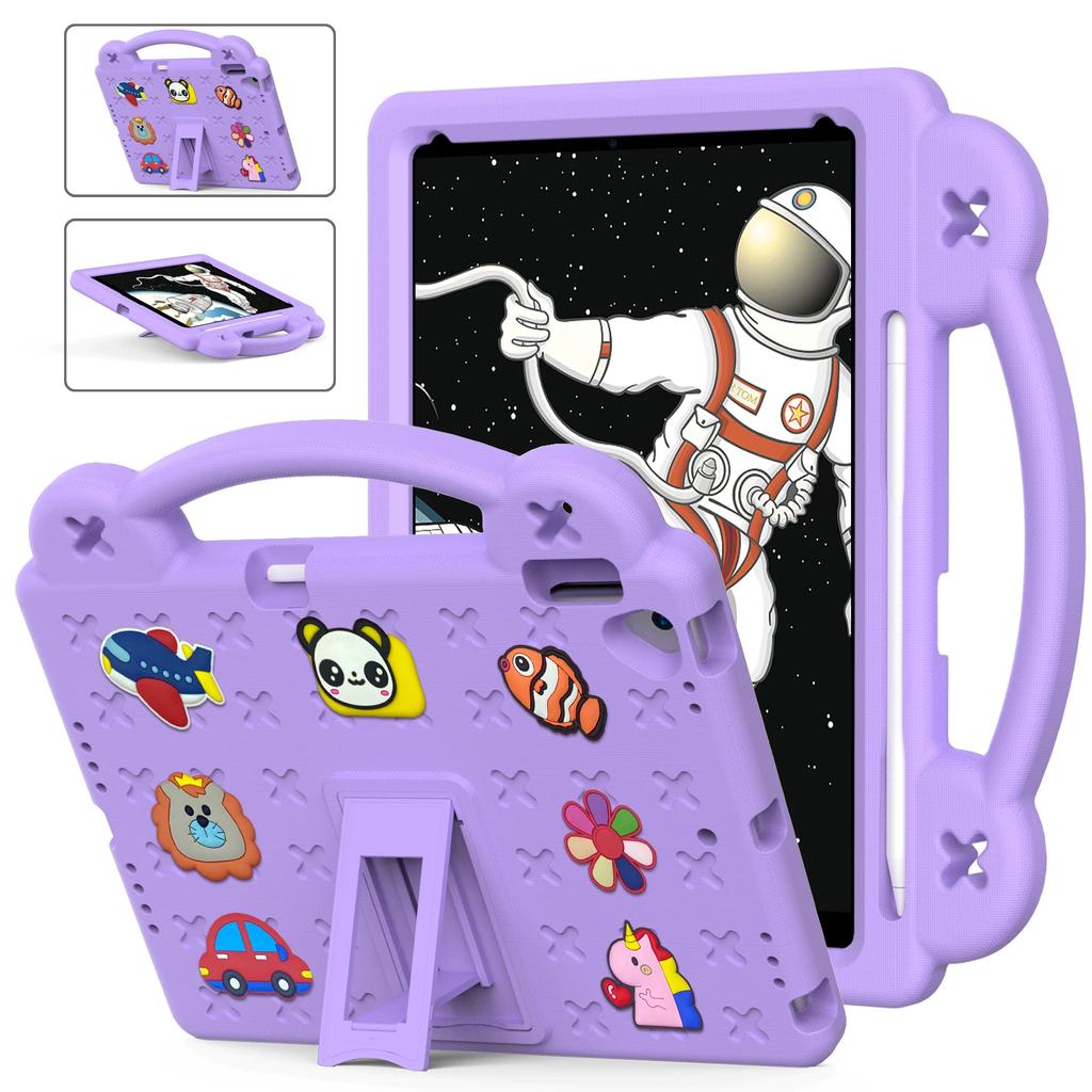 For IPad Air 11 2024 5 4 10.9 Case EVA Kids Safe Stand Tablet Cover 10th 2022 10.2 8th 9th 7th 9.7 Generation Pro 11 Mini 6 4 3 2