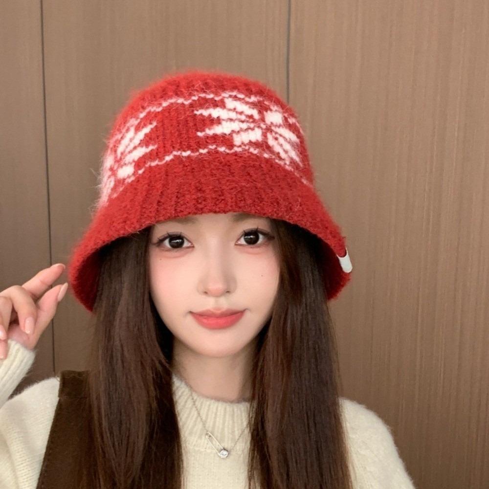 Autumn Winter Beanies Hat Warm Fisherman Cap Fashion Basin Cap for Women