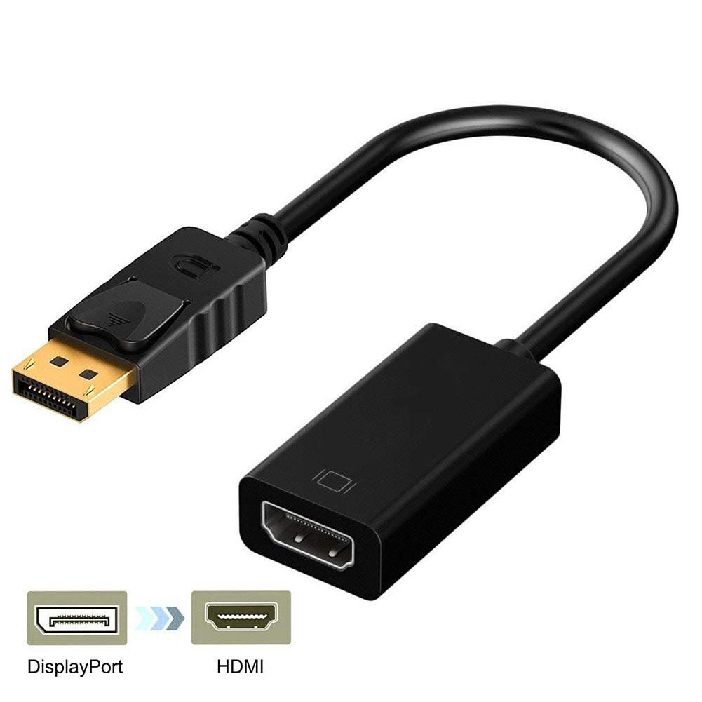 

Gold-Plated 4K DP to HDMI Female Adapter Cable Converter 0.25M and below