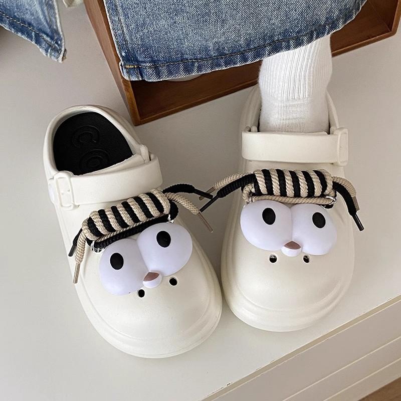 

shoes woman 2025 sale shoes with free shipping sneakers for women ladies shoes Ladies thick-soled slippers 39-40 білий