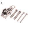 70MM Schaukel Aufhängung Haken Aufhänger 304 Edelstahl Drehbar Hängematte Schaukel Haken Aufhänger Befestigungsplatte Hängesessel Kit Beschläge