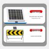Solar LED Directional Guide Sign - Yellow Flashing