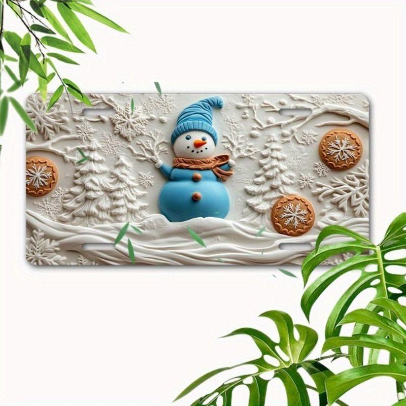 Motorcycle Souvenir License Plate, Metal Auto Wall Decor 15x30cm