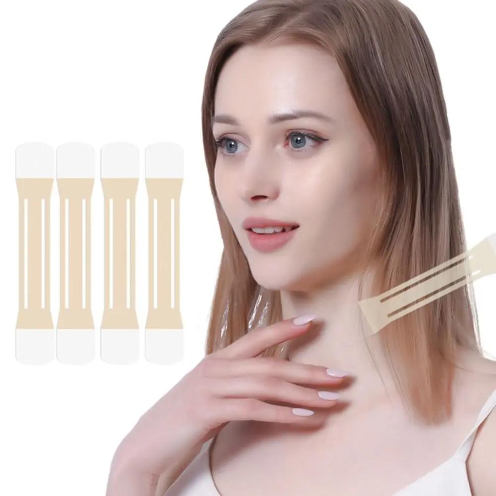 20PCS Lifting Neck Less Tape Strips Invisible Tighter and Smoother Neck Tape Long-Lasting Female Skin Care
