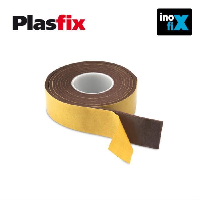 Klouzačka z plsti - Plasfix Inofix - Hnědá - 25x1500mm - Samolepicí - Ochranná