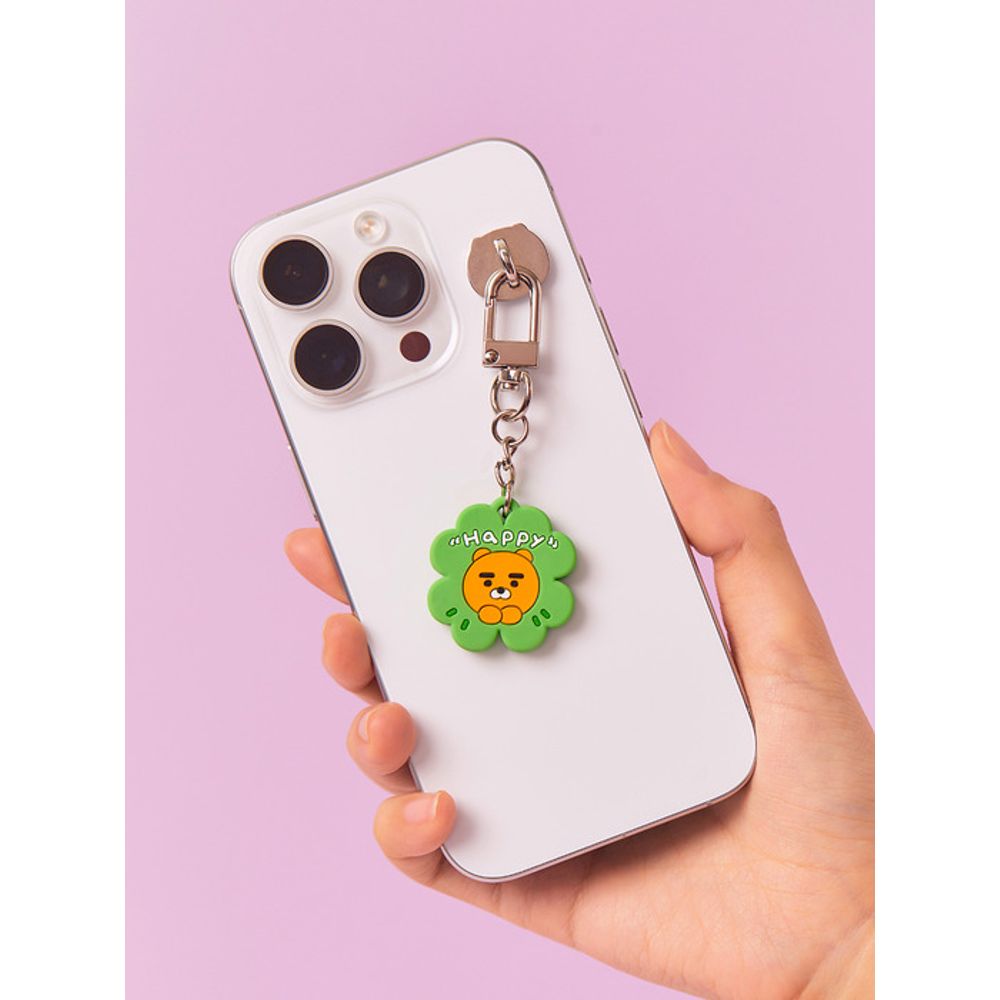 

KAKAO FRIENDS Мини-зеркальце Шарм для смартфона Брелок Lucky_Ryan single type