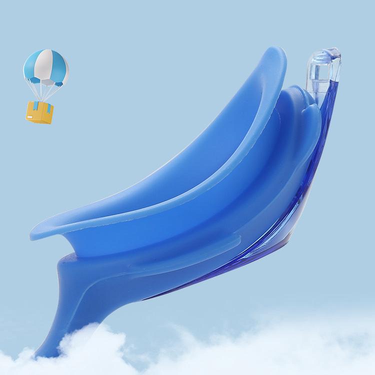Adjustable Boys Swim Goggles Waterproof Silicone Sports Goggle for Kids With Prescription Anti-Fog Feature