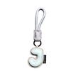 PU Leather 26 Letter Keychain Sweet Lucky Letter Pendant Fashion Alphabet Key Holder  Friend