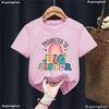 Big Sister Loading 2025 Letter Printed Tshirt Girls Funny Kids Clothes Harajuku Kawaii Children'S Clothing T-Shirt Tops