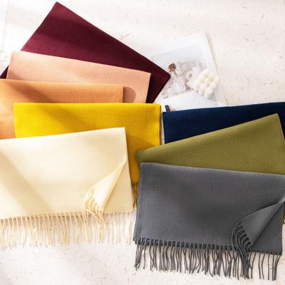 A Versatile and High End Warm Scarf Shawl and Scarf Made of Faux Cashmere for Women In Autumn and Winter