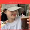 Minimalist Korean Style Baseball Cap For Women With Adjustable Fit And Sun Protection