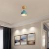 KY LEE Simple and Modern Wooden Ceiling Light Fixture Lighting Fixture for Living Indirect Nordic Adjustable Single Easy Installation - Room,