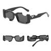 1Pcs Retro Broken Frame Sunglasses Unisex Luxury Sun Glasses Men Fashion Rectangle Jelly Sunglasses with Metal Hinges UV400