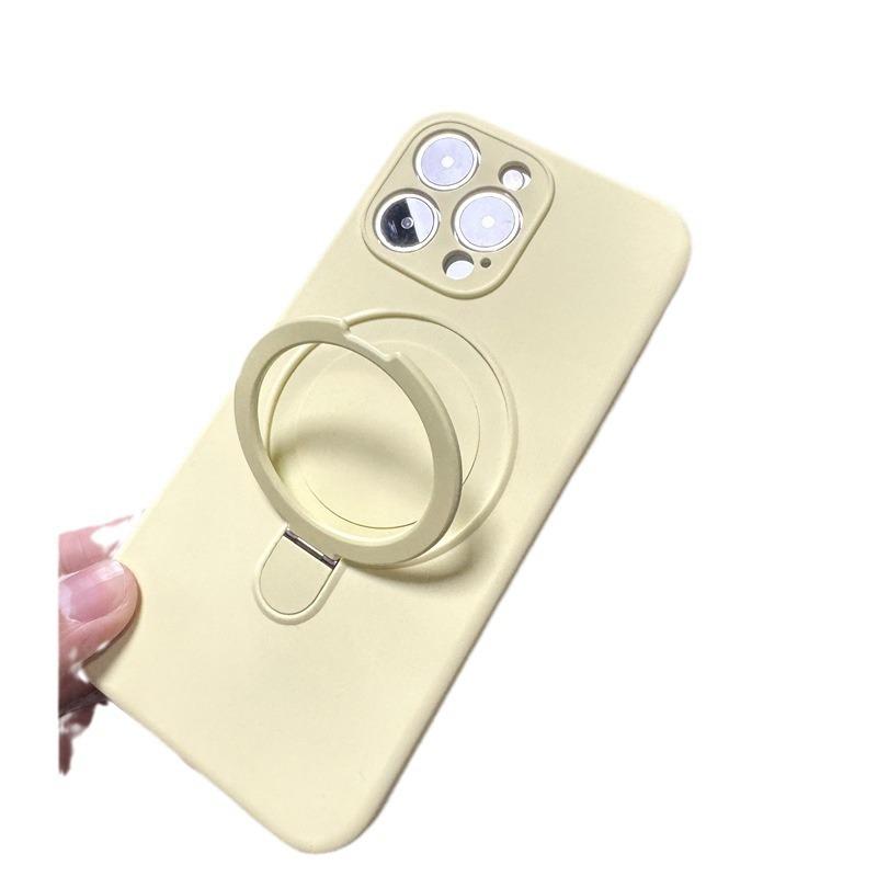 Applicable to iPhone11promax liquid silicone magnetic suction bracket mobile phone case Apple 11 all-inclusive anti-drop protective case