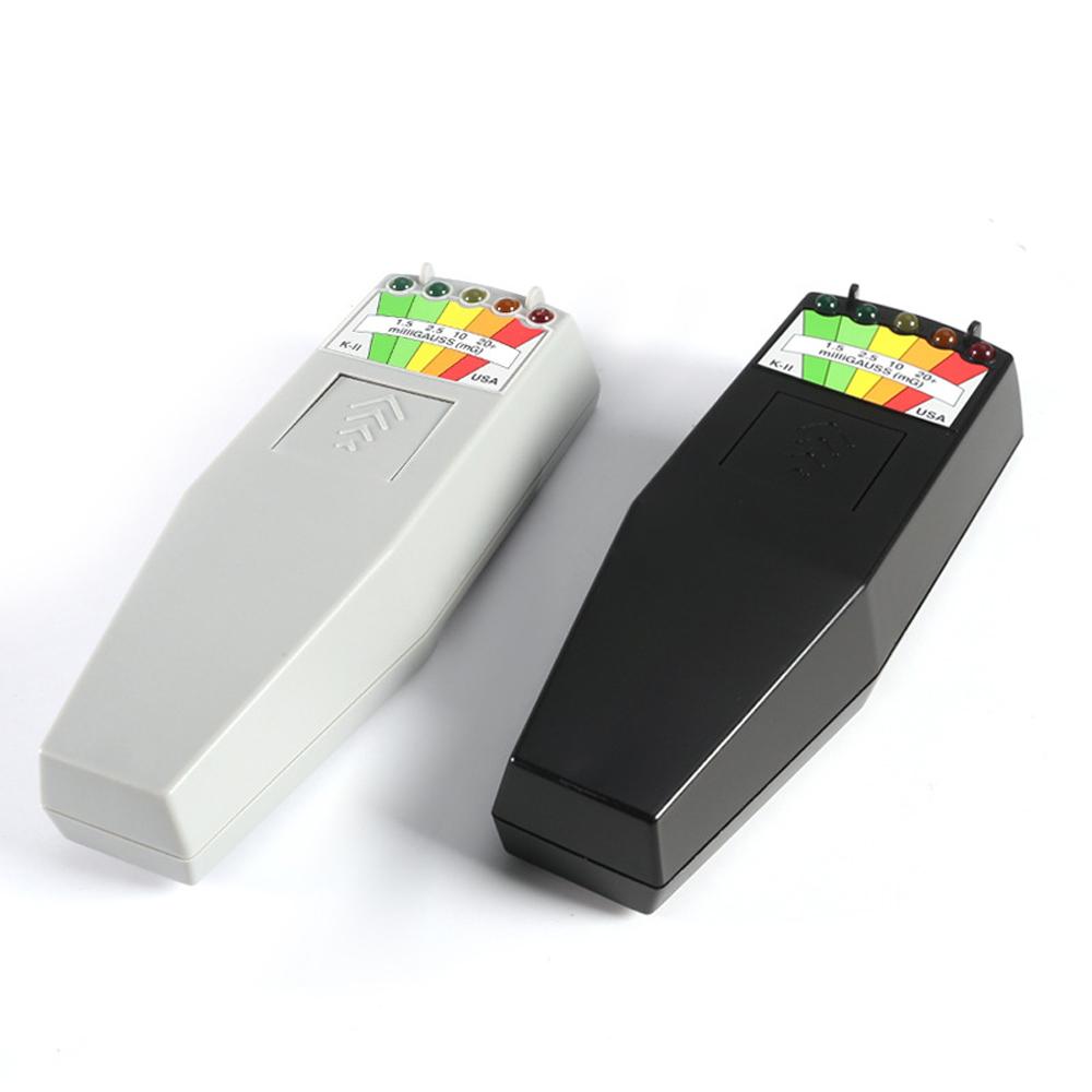 Contor EMF cu 5 LED-uri Detector de câmp magnetic Tester de echipamente paranormale pentru vânătoare de fantome Contor portabil Tester profesional pentru contor EMF