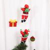 Climbing Ladder Santa Claus Climbing Rope Multi-person Ladder Christmas Toy Gift Decorative Ornament Scene Decoration Polyester