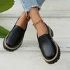Brand Shoes Female Slip-on Women's High Heels Fashion Round Toe Office and Career New Plus Size Best Seller High Heels