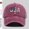 pc th Anniversary of the Founding of the United States  Patriotic Pattern Printed Baseball Cap Patriot Independenc