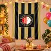 Polyester Wall Tapestry with Feyenoord Design, Decorative Hanging for Bedroom Living Room Dorm