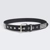 Ladies' Basic Square Studs Punk Street Style Stylish and Rustic Style Women's Belt, Eye-catching Women's Belt