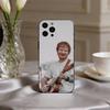 E-Ed-D Versatile S-Sheeran-N Phone Case For iPhone 17,16,15,14,13,12,11 Plus,Pro Max,XS,Soft Silicone Black Cover