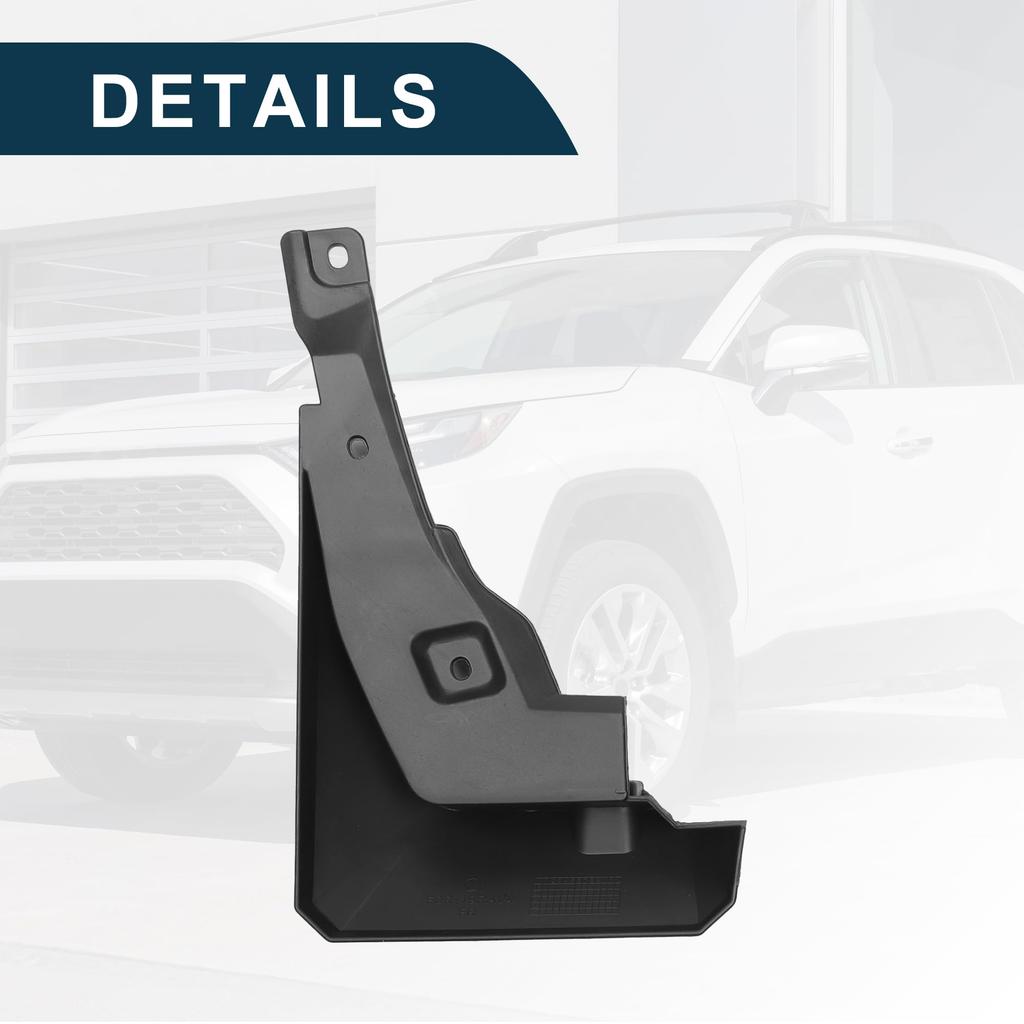 TUCKBOLD Mud Flaps Splash Guards for Toyota RAV4 LE XLE Limited Front Rear Side Mud Flaps Mounting Accessories 1 Set 2019-2024 &