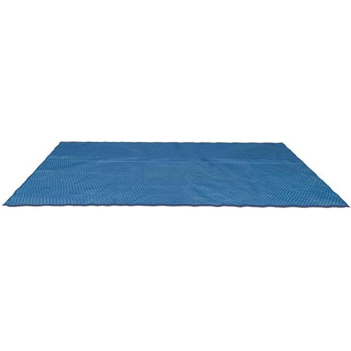 Blätterplane für rechteckigen Stahlrahmenpool - Intex - 4,88 x 2,44 m - Blau - 270 Mikron