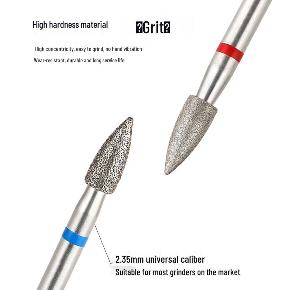 Russian-Style Diamond Nail Drill: Exfoliate, Trim, and Remove Dead Skin
