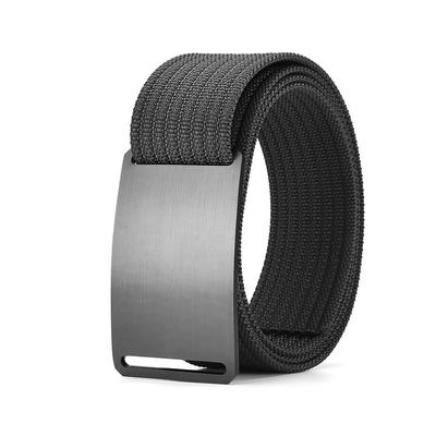 Aluminum Buckle Nylon Belt Outdoor Belt Men'S Casual Canvas Woven Belt