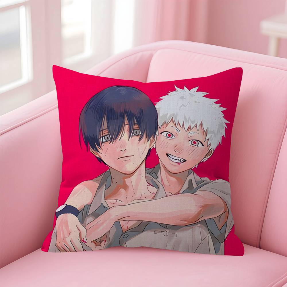 Anime The Summer Hikaru Died Cushion Cover 30x50 Polyester Sofa Cushions Decorative Throw Pillows Home Decoration Pillowcover