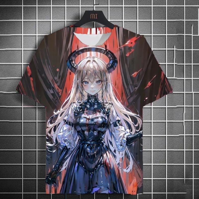 Mortal Kombat Game 3D Print T-Shirts Summer Men Women Casual Fashion Oversized Short Sleeve