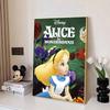 Diamond Painting Alice In Wonderland Illustration DIY Gift Suitable for Living Room Bedroom Office and Home Décor