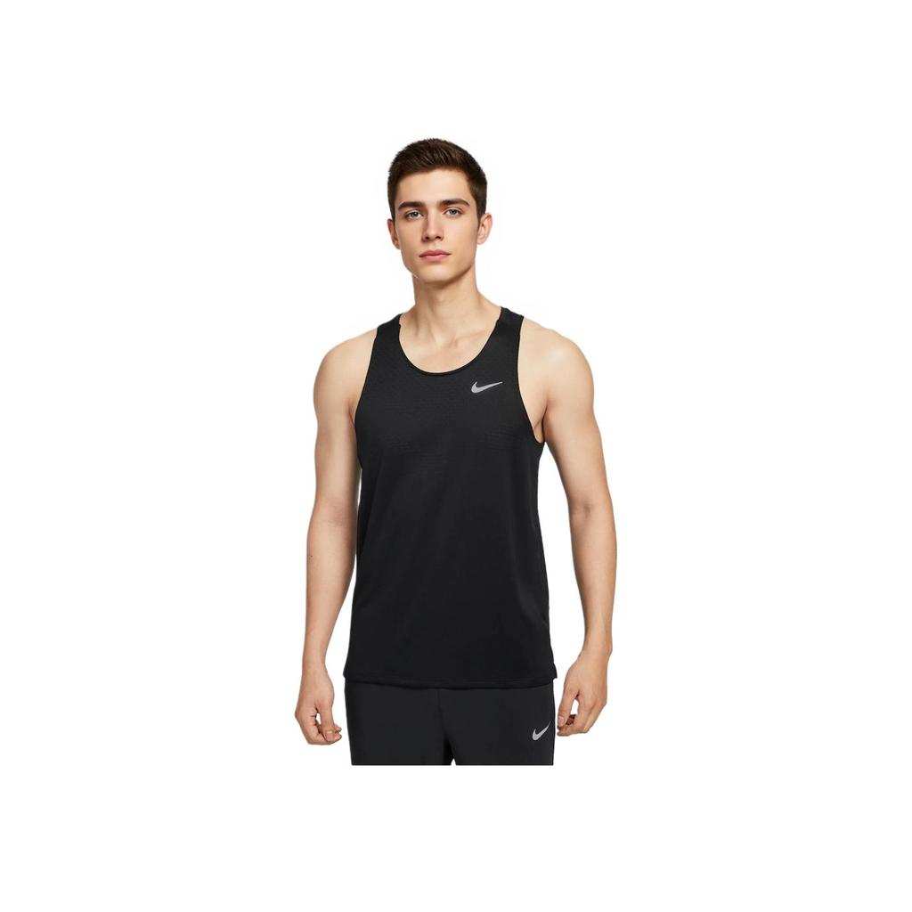Nike Stride Dri-FIT ADV Black Men's Running Tank Top HV5211-010