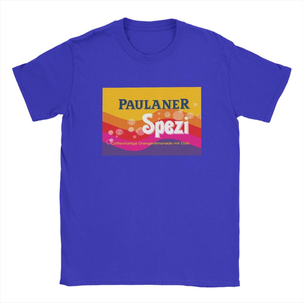 Paulaner Spezi Tričko Letní Čistá Bavlna Trička Pro Unisex Harajuku Volné Tričko Krátký Rukáv Streetwear Horní Díly