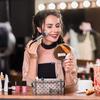 1PCS 5PCS Love Makeup Bags Mesh Cosmetic Bag Portable Travel Zipper Pouches For Home Office Accessories Cosmet Bag New