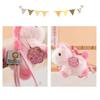 Lifelike Mini Horse Pendant Cute Plush Horse Doll Pendant  Festive Decor
