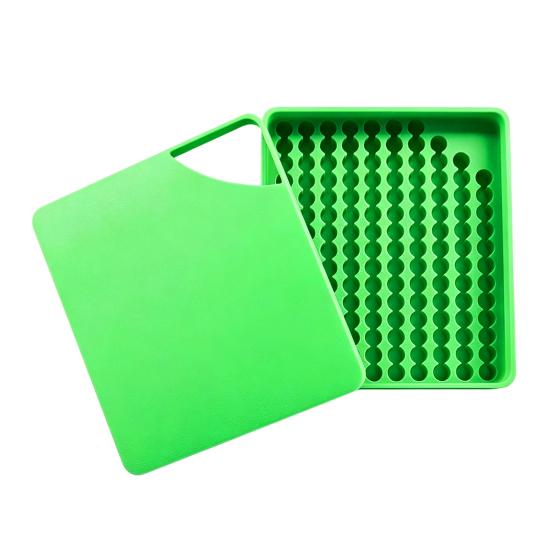 

Bead Sorting Tray 5mm Beads Picking Tray Time Saver Beads Organizer Tray for Melty Bead Crafting Reusable Mess-Free Efficient Bead Art Tool зелёный