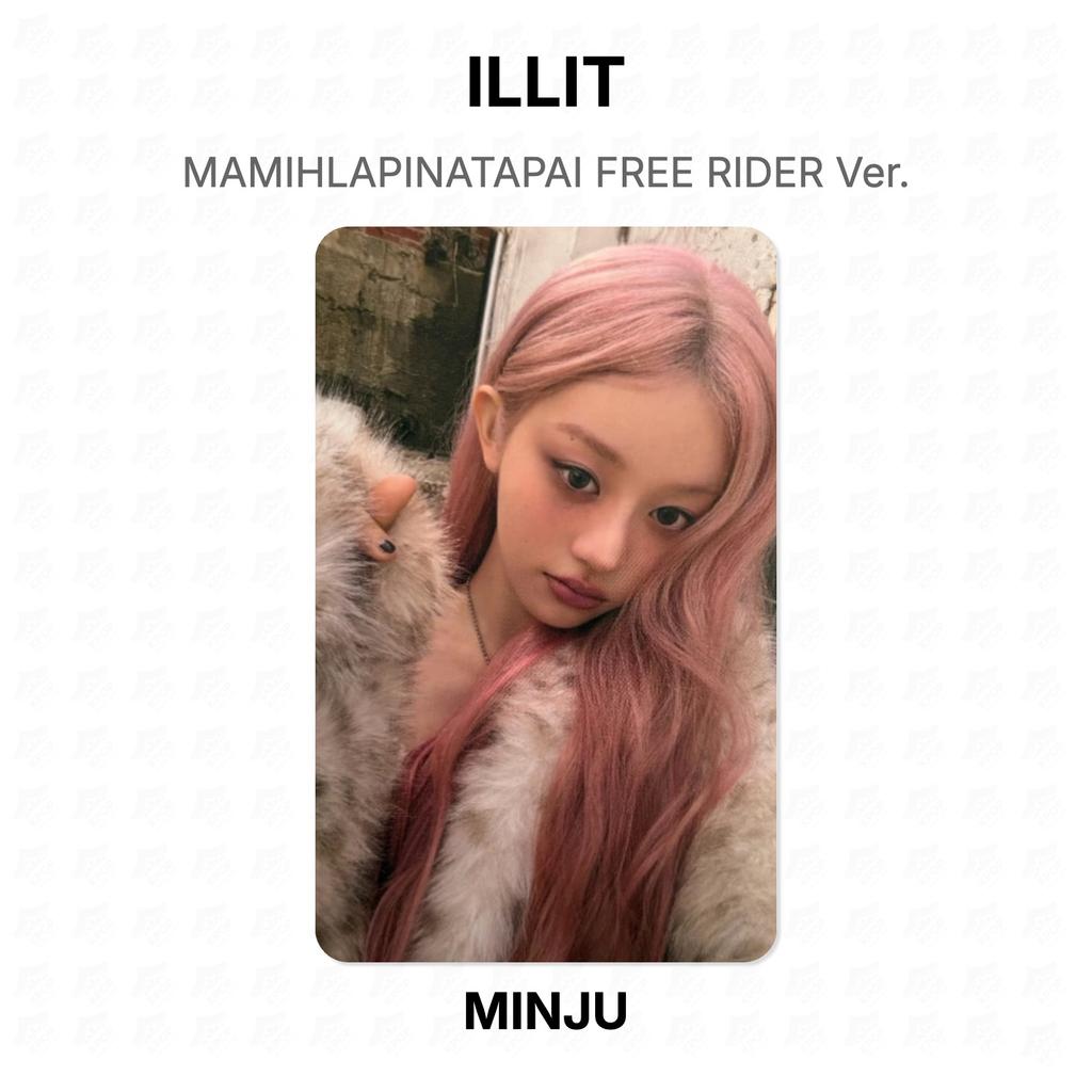 ILLIT MAMIHLAPINATAPAI INGYENES RIDER Ver. Hivatalos fotókártya