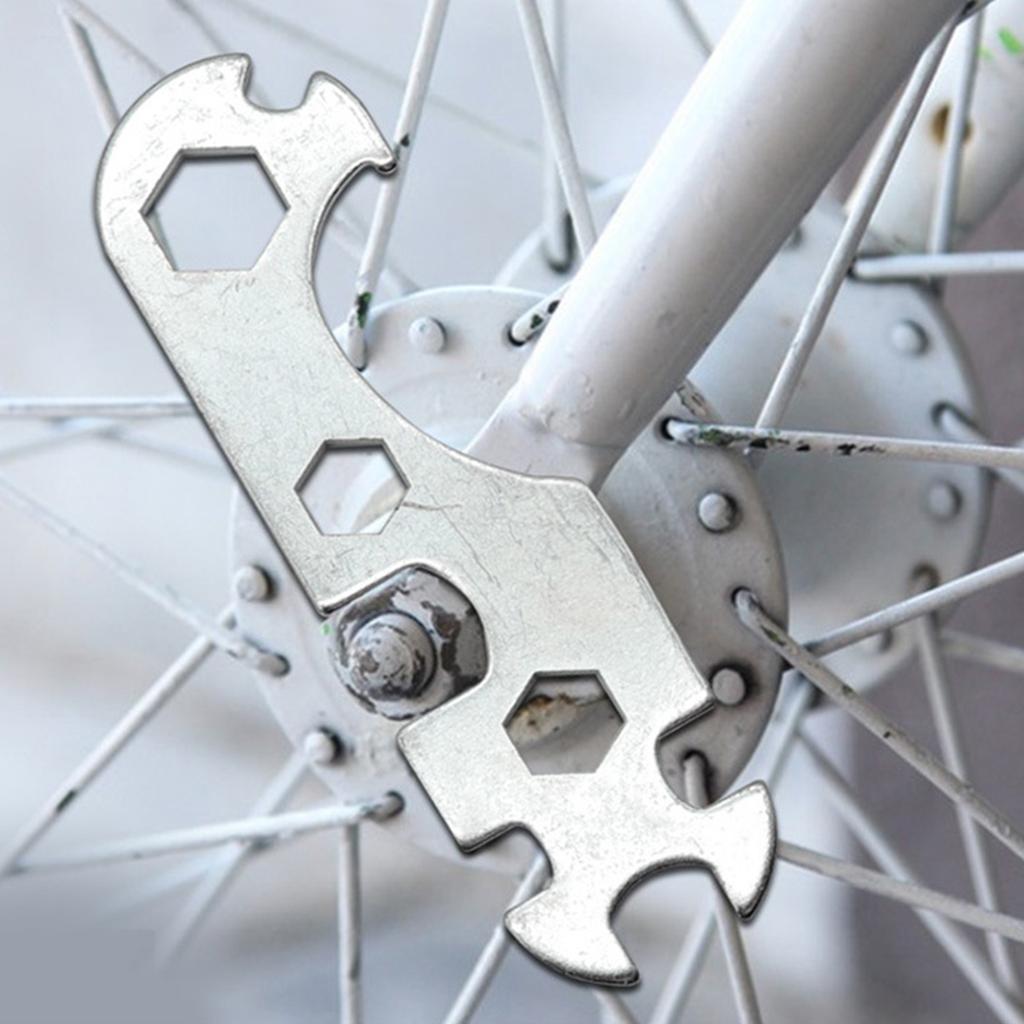 1pcs Bike Bicycle Cycle Universal Spanner Tool Kit Spanner Mechanic Nut Bolt Multi-function Flower Repair Wrench