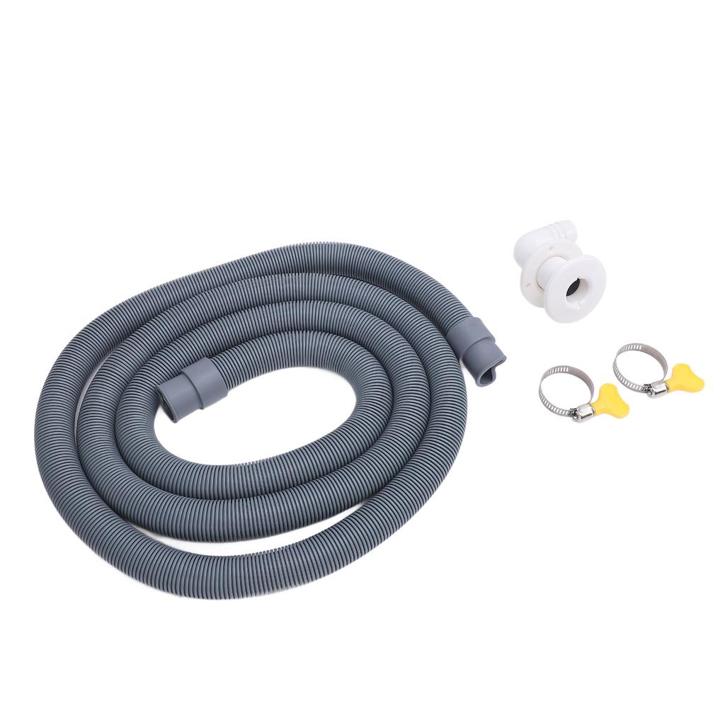 750GPH Bilge Pump Installation Kit High Pressure Resistant 0.75in Dia. 6.56ft Bilge Pump Hose with 90 Degree Fitting