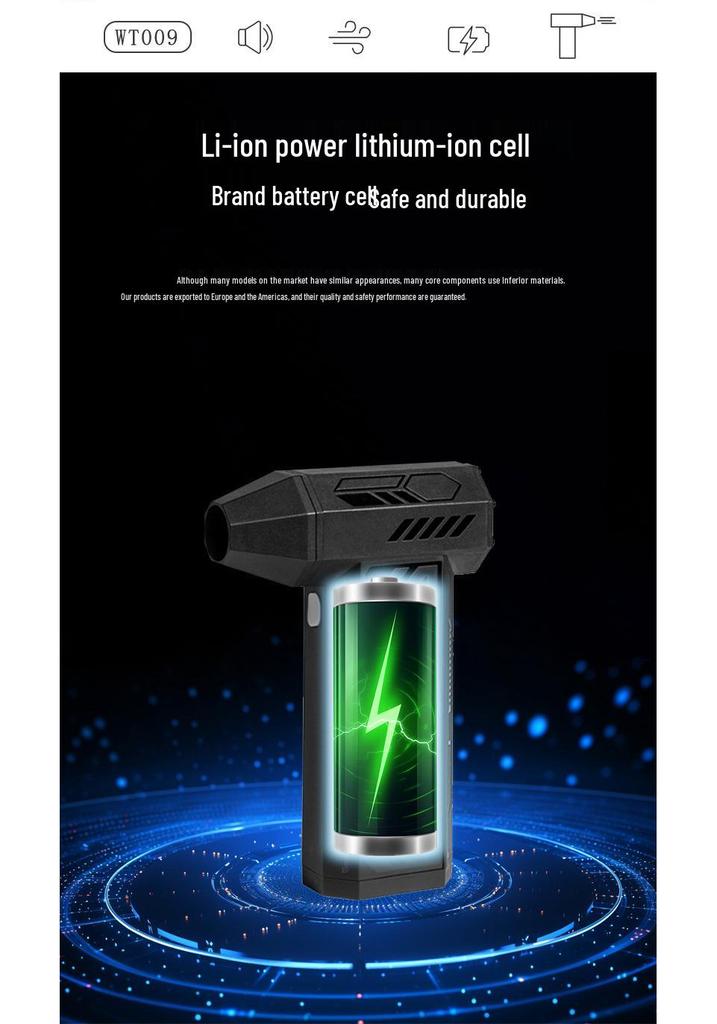 New Turbo Powerful Portable Hair Dryer with High-Speed Brushless Motor