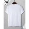 European sizes Men'S Fashion Print T-shirt | Spring/Summer, Bold and Unique Statement Design, Creative Graphic Pattern